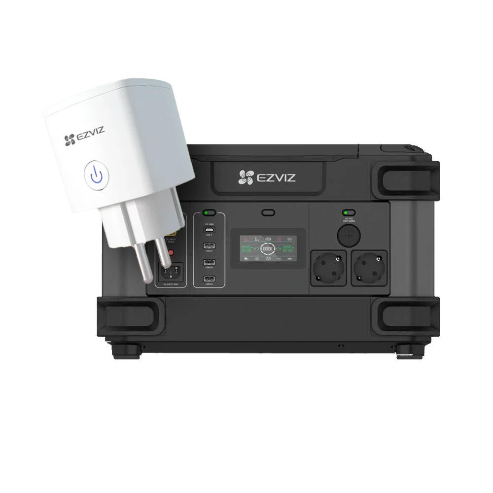 Портативне джерело живлення ezviz ezviz cs-ps1300 (cn066) (fr) 2000Вт + умная розетка cs-t30-10b-eu